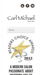 Mobile Screenshot of carlmichaelsalon.com
